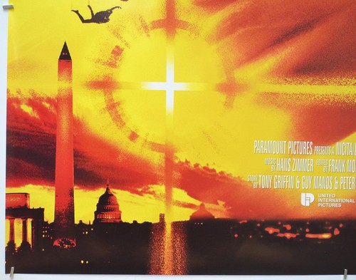 Drop Zone (1995) Original Kino Quad Filmplakat - Wesley Snipes, John Badham - Bild 4 von 6