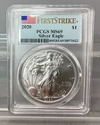 2020 American Silver Eagle - PCGS - MS 69