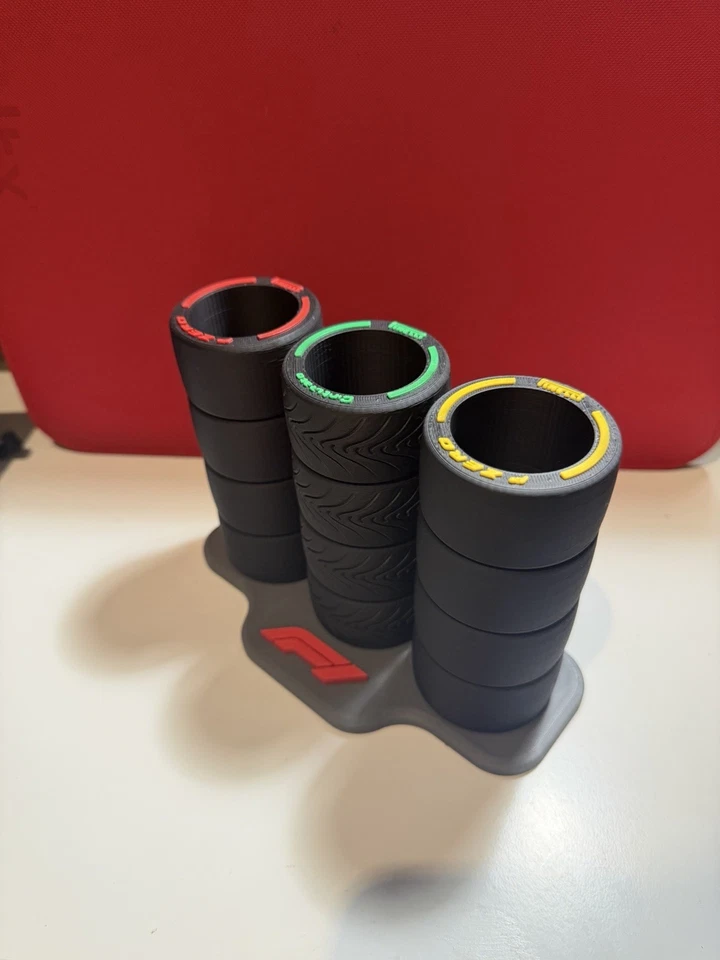 F1 Tyre Pen Holder / Storage Display Stand - Image 2 of 4