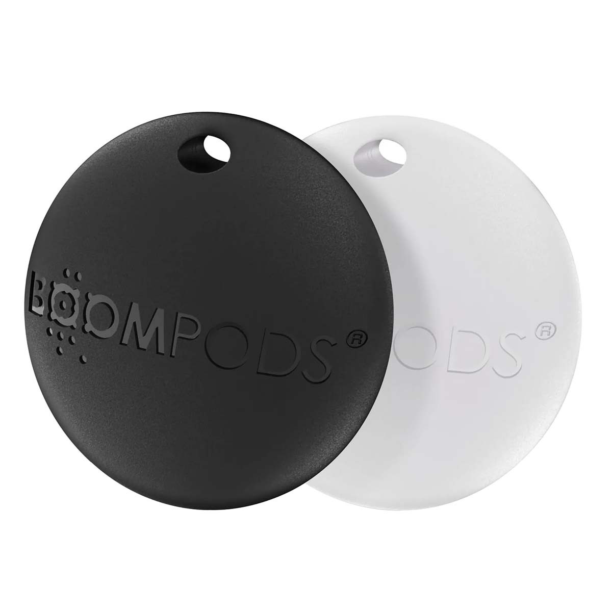 Localisateur Boomtag Boompods lot de 2 anti-perte étanche compatible réseau Apple