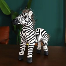 Standing Zebra 13 Inch Stuffed Animal Plush Toys Toddler Dolls Kids Gifts