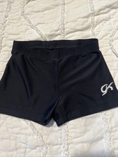 GK Gymnastics Shorts. Child Large But Fits More A Child Medium. Black.