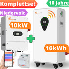 Solaranlage Komplettpaket mit Speicher 16kWh Wechselrichter 10kW Set PV Felicity