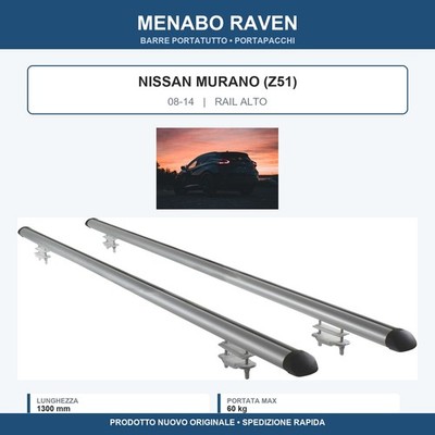 DACHTRÄGER GEPÄCKTRÄGER NISSAN MURANO (Z51) 2008-2014 RAIL ALTO
