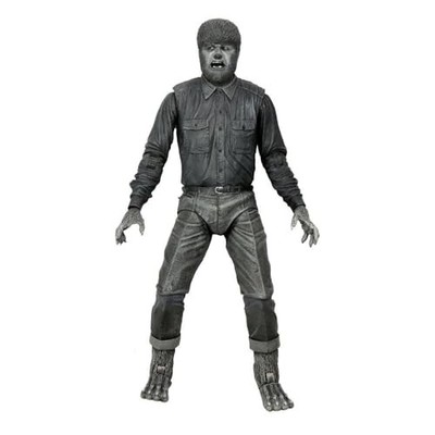 NECA - Universal Monsters Ultimate Wolf Man B&W 7'' Figure 