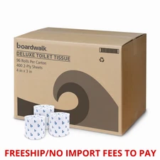 New Boardwalk 6144 4" x 3" 2-Ply Septic Safe Toilet Tissue - White (96/Carton)