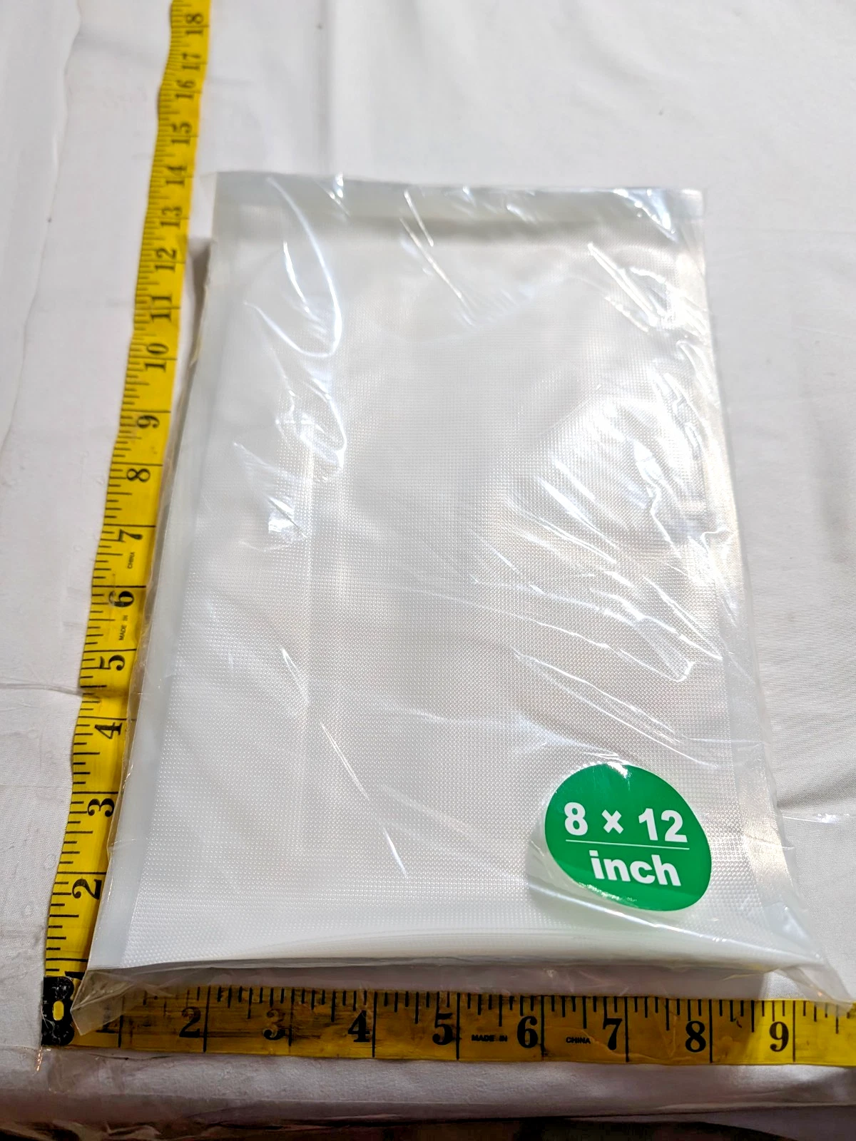 Syntus 50 L arge Vacuum Sealer Food Bags 8 X 12 Inches Quart BPA-Free New!!!