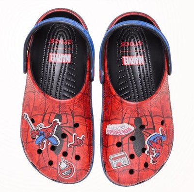 CROCS Spider-Man™ Classic Clog 4M-13M 211408-90H SHIP FAST | eBay