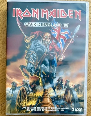 Iron Maiden  Maiden England  88  2DVDs   NEW   Metallica Judas Priest Kiss