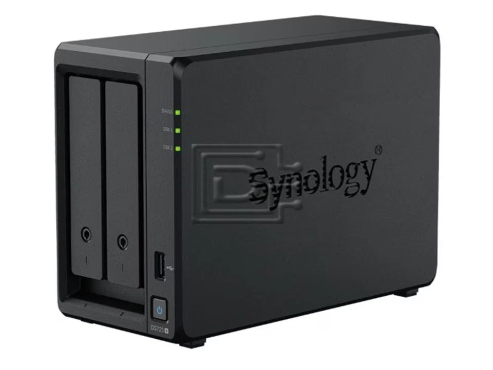 Synology 24TB DiskStation DS725+ 2-bay SATA NAS Server w/ x2 1TB Enterprise SATA - Image 2 of 4