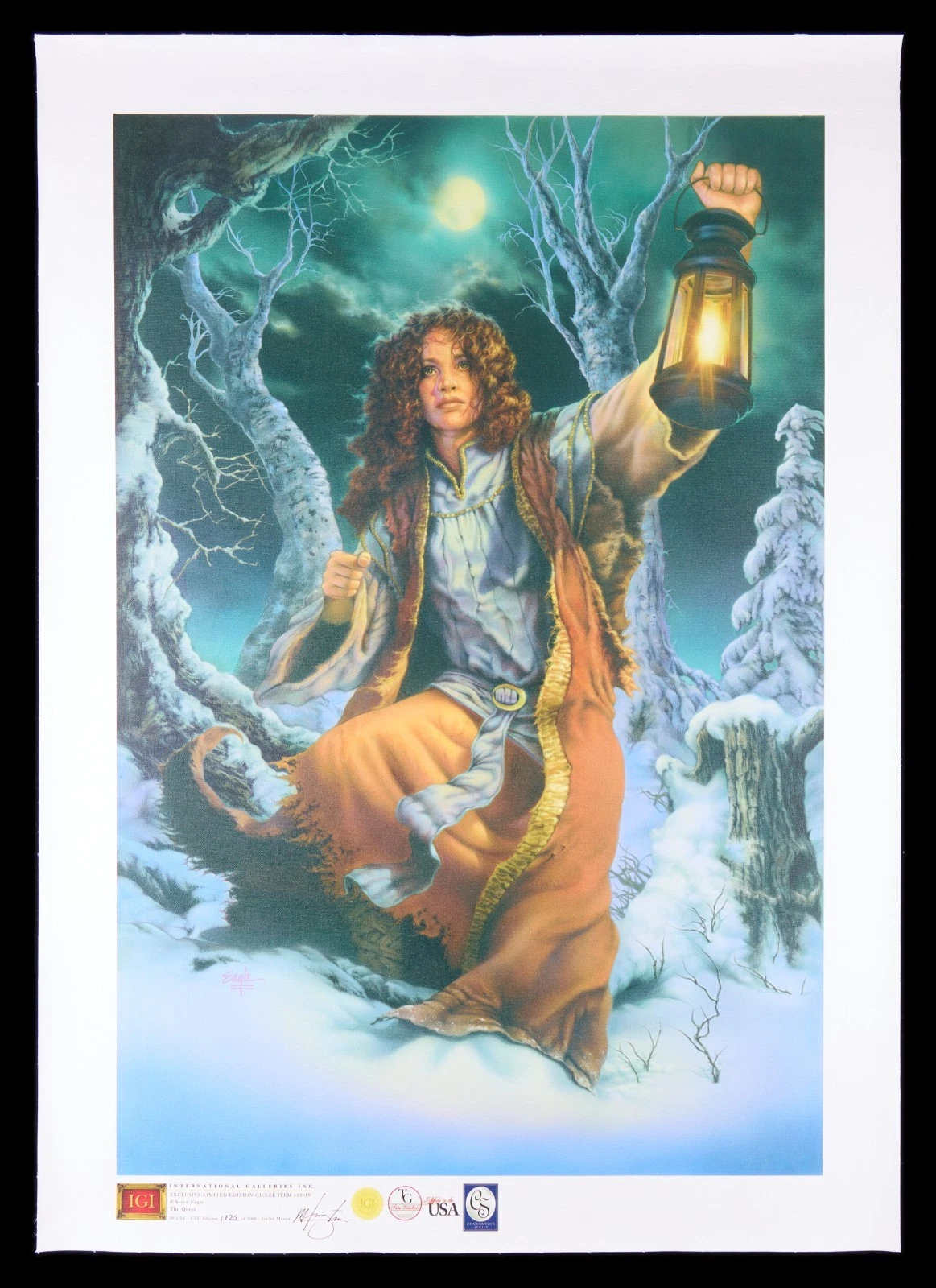 Bruce Eagle "The Quest" Limited Edition Giclee Art
Opens in a new window or tab