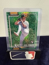2026 Topps Series 1 - Jack Perkins #206 Green Leaf Foil (RC)