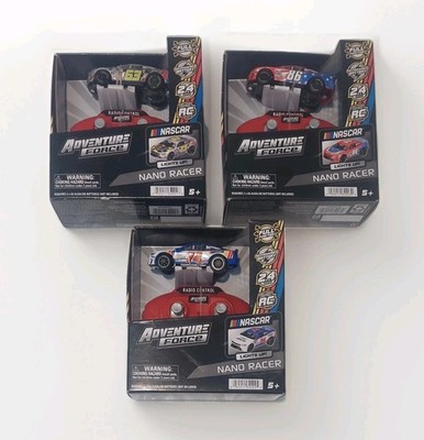 Adventure Force (1:64) RC NASCAR Nano Racer Stock Cars 3pk: #63