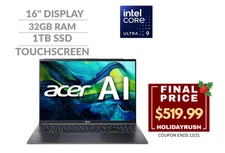 Acer Swift Go 16 Touchscreen Laptop Intel Ultra 9 32GB RAM 1TB SSD Refurbished