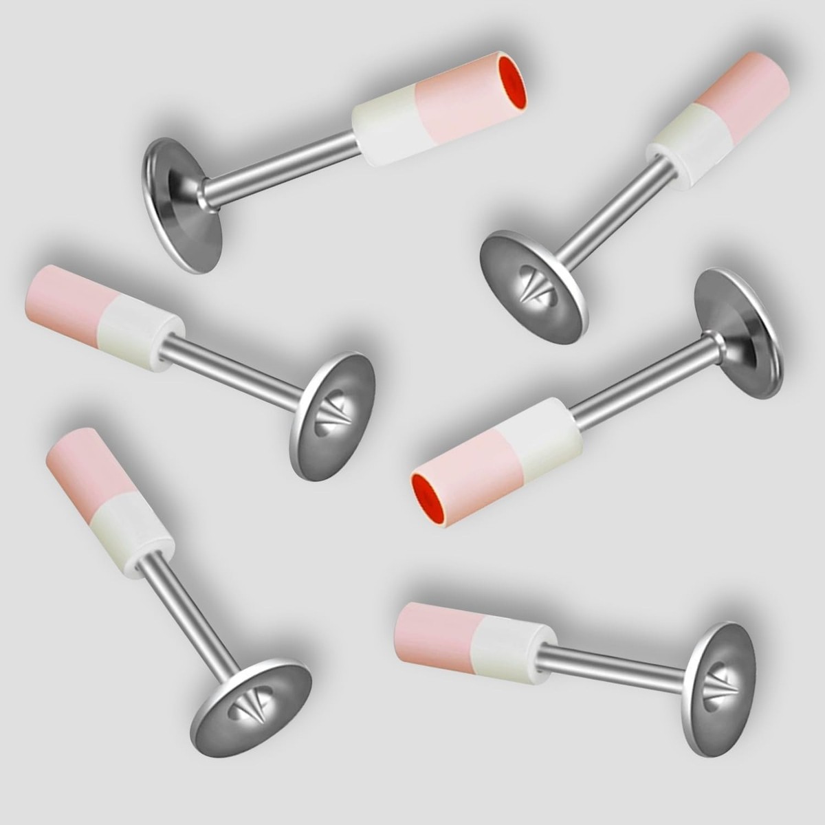 100 Chiodi Per Sparachiodi In Acciaio 26mm - Per Calcestruzzo E Soffitti, Fissaggi Robusti - Foto 9