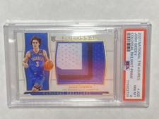 2021-22 National Treasures Josh Giddey Colossal Rookie Patch Prime *25/25* PSA 8
