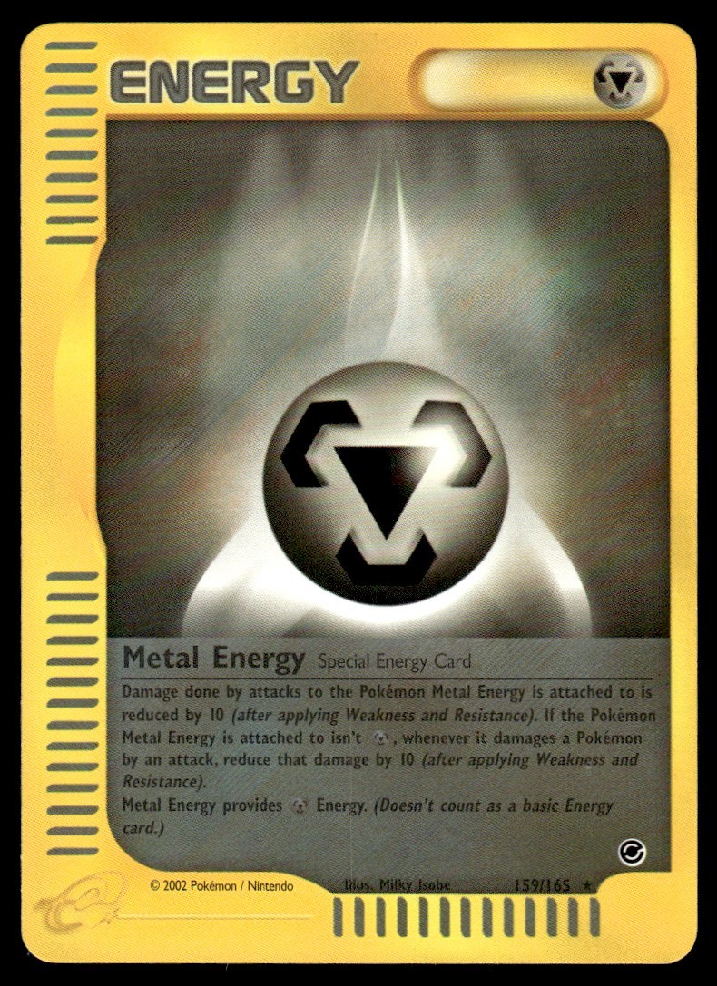 Metal Energy #159 - Rare - Pokemon Expedition - LP