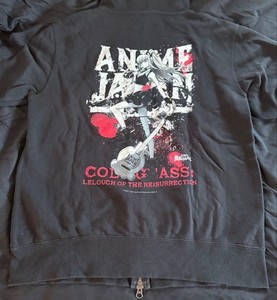 AnimeJapan ROCK パーカー コードギアス C.C. 2019 L Code Geass Hoodie | eBay