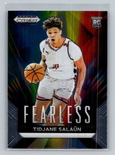 2024 Panini Prizm Draft Picks #4 Tidjane Salaun Fearless