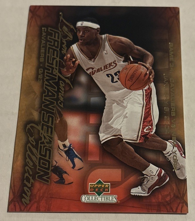 2004 Upper Deck Collectibles LeBron James Freshman Season #36🔥🔥