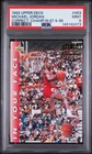 1992 Upper Deck MICHAEL JORDAN In Your Face Slam Dunk 87/88 PSA 9 Card #453