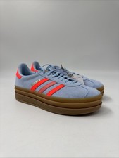 adidas Gazelle Bold J Sky Solar Red JR5950 Sizes 5.5-7 Youth