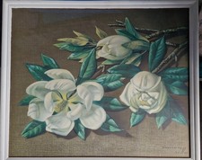 TRETCHIKOFF  Magnolias - Vintage  Artwork Print 50s