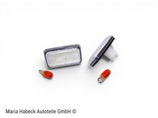 TMP Seitenblinker weiß SET 2 St. passend für Porsche 911 / 924 / 944   4A0949101