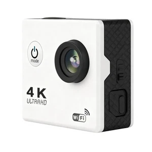 Blanc 4K Caméra vidéo Caméscope étanche WIFI HD Caméra numérique pour l'extérieur