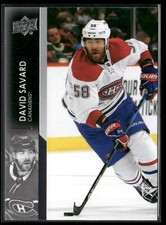 2021-22 Upper Deck #587 David Savard