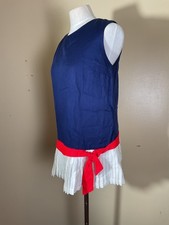 Vintage 50s Swimsuit Womens 50s Pinup Sailor Playsuit L