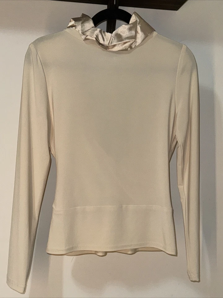 Blusa Joseph Ribkoff Mujer Crema EE. UU. Talla 8, Pantalones EE. UU. Talla 6 Foto 4 de 4