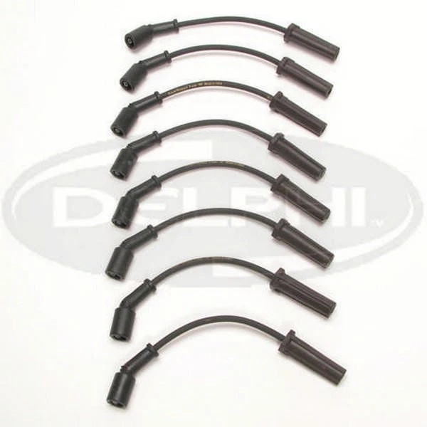 Conjunto de fios de vela de ignição Delphi para 1999-2004 Chevrolet Silverado 2500 - Imagem 2 de 4