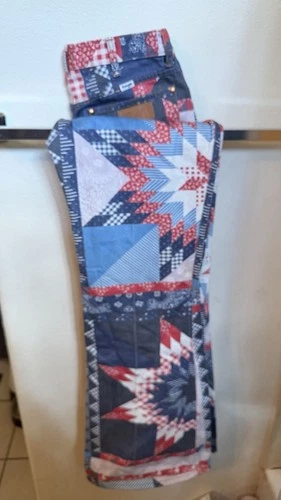 Wrangler Patchwork Jeans BRAND NEW Without Tags
