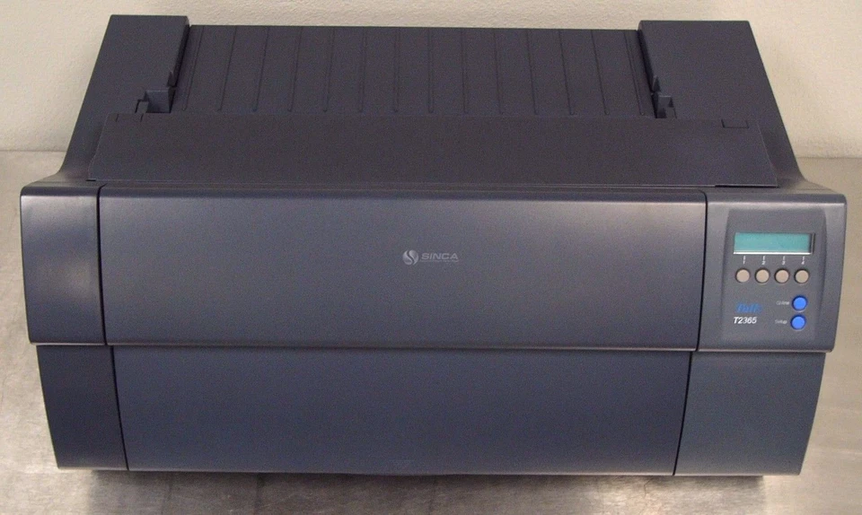 Tally Genicom Dascom 2365 Dot Matrix Printer - Ethernet Parallel Black & White - Image 2 of 4