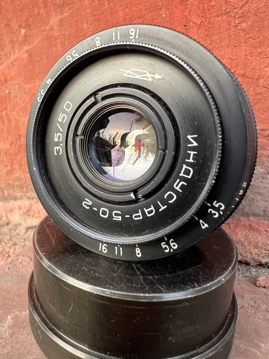Lens Industar-50-2 3,5/50mm M42 Vintage SLR lens ussr Soviet
