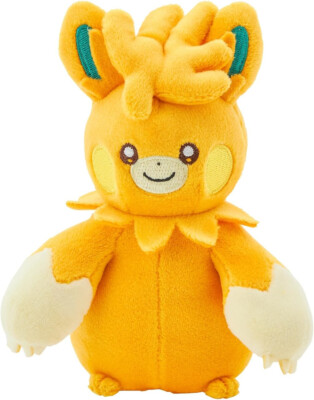 Pokemon Center Original Palm Size Plush Doll PAMO NO MURE Pawmot Stuffed Toy