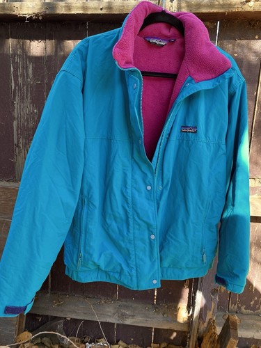 Lined BLUE Bomber USA Vintage Jacket 