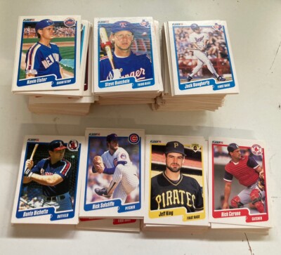 Vintage 1990s MLB Major League Baseball Cards Lot - Fleer | eBay