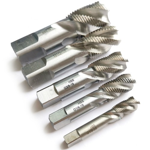 HSS Tapered Pipe thread Tap spiral flute taps G NPT 1/8 1/4 3/8 1/2 3/4" 1" - Picture 9 of 9