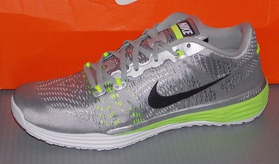 MENS NIKE LUNAR CALDRA in colors METALLIC SILVER / BLACK / WHITE / VOLT SIZE 9