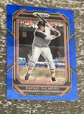 2023 Panini Prizm Baseball Rafael Palmeiro Blue Cracked Ice Prizm￼
