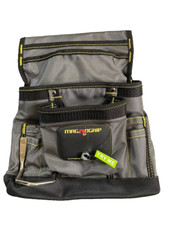 Magno Grip Tool Storage 12 in. 10-Pocket Magnetic Tool Pouch No Belt
