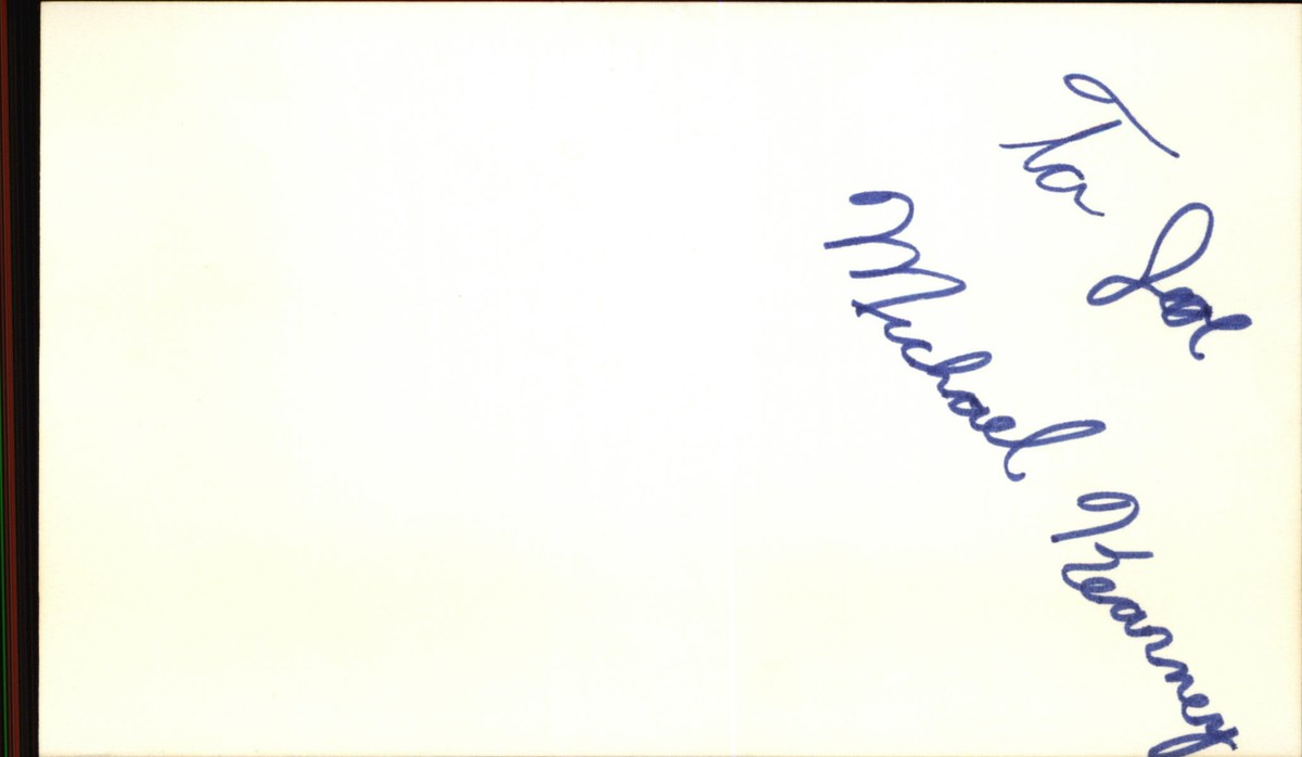 【真作】【直筆サイン】マイケル・ケーガン「in memory」【額付】 KEEGAN-MICHAEL KEY Signed Card | eBay