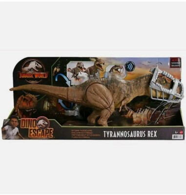 Mattel, Jurassic World, Dino Escape, Tyrannosaurus Stomp N' Escape Action  Figure