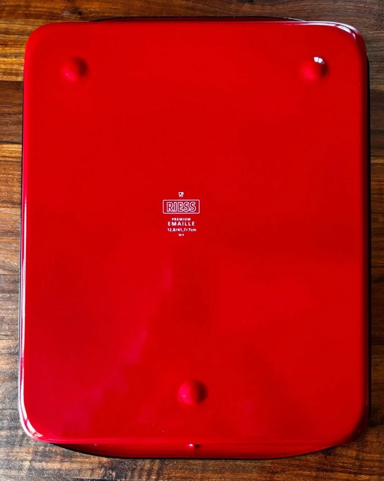 Riess Auflaufform 42 x 33 x 7 cm rot - Bild 4 von 4