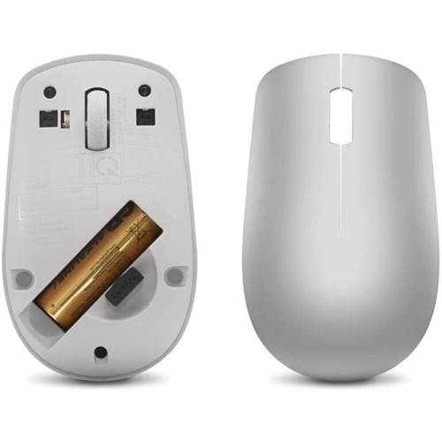 Lenovo 530 Kabellose Maus platingrau Funk 1200 dpi für Rechts- und Linkshänder - Bild 4 von 4
