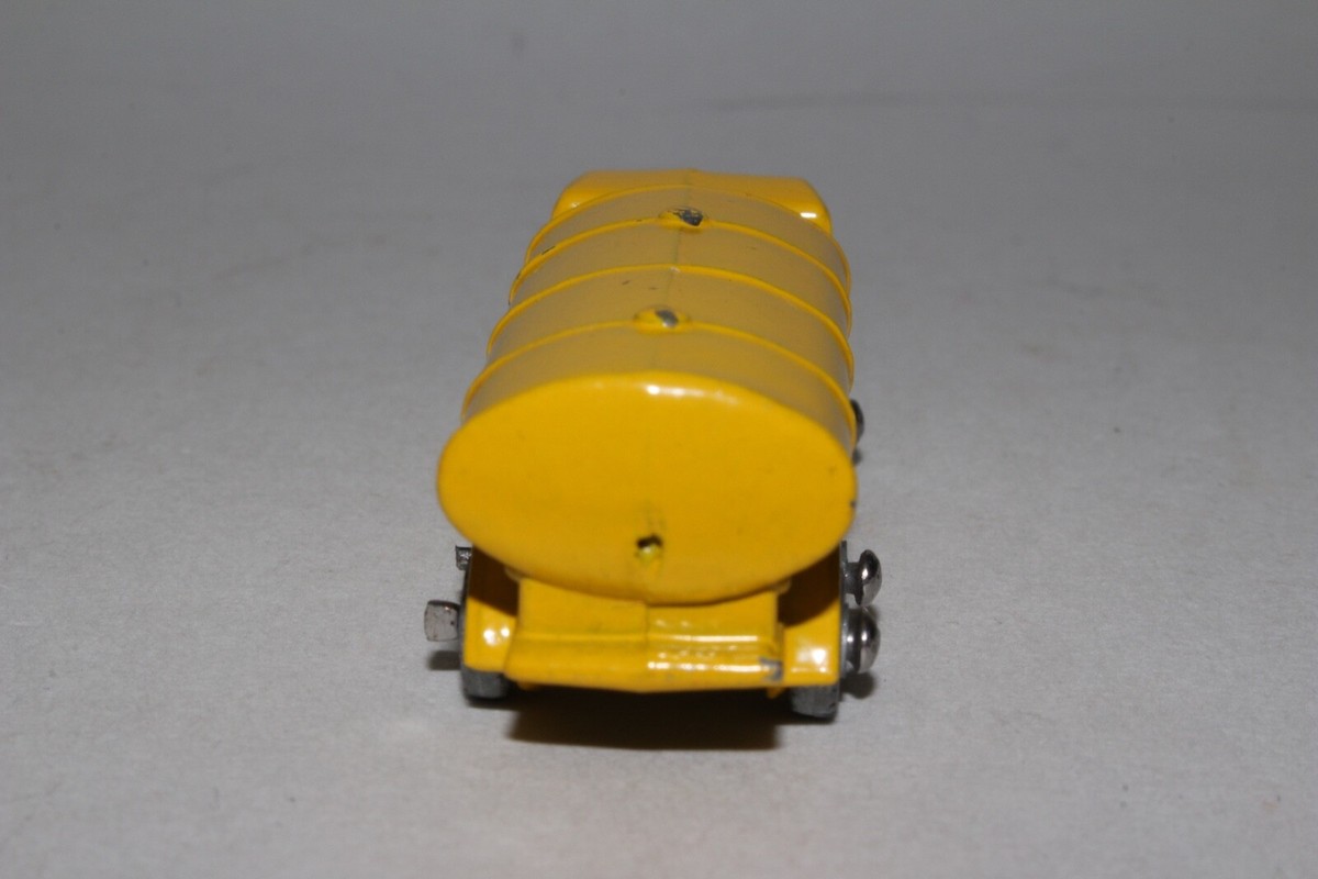 MATCHBOX LESNEY #11A ERF PETROL GASOLINE TANKER, YELLOW, SILVER