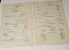 1902 NY train document UNION TERMINAL Bailey Ave Buffalo New York Railroad 