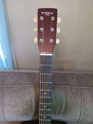 Vintage Yamaha Eterna EF-10 Acoustic Guitar With Nice Thick TKL